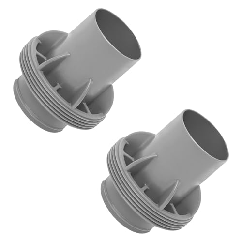 Pool Zubehör 58392 Sandfilterpumpen Poolschlauch Verbinder, 38 mm Pool Ersatzteile Schlauchverbinder, Pool Schlauchadapter, Kompatibel mit Salzwasser Chlor System P05992 für Oberirdische Pools (A) von FZQBEY