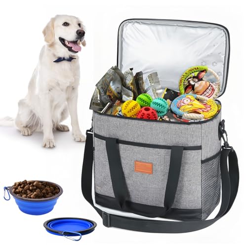 Hund Reisetasche FaAmour Reisetasche für Hundeausrüstung Haustier Reiseset mit 2 Faltbare Hundenäpfe Leckereien, Spielzeug ideal für Reisen, Camping Hund Reisetasche FaAmour Reisetasche für Hundeausrüstung Haustier Reiseset mit 2 Faltbare Hundenäpfe Leckereien, Spielzeug ideal für Reisen, Camping von FaAmour