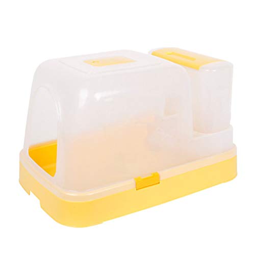 Geräumige, vollständig geschlossene Katzentoilette, Katzentoilette mit hoher Kapazität, Katzenhaus, mit ergonomischer Schaufel, einfacher Sandwechsel, Größe: 43,5 * 67,5 * 40 cm. Reinigung Geräumige, vollständig geschlossene Katzentoilette, Katzentoilette mit hoher Kapazität, Katzenhaus, mit ergonomischer Schaufel, einfacher Sandwechsel, Größe: 43,5 * 67,5 * 40 cm. Reinigung von FaLkiN