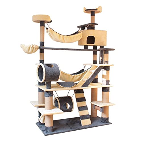 Großer und Stabiler Katzenkletterrahmen, Katzenstreu, EIN luxuriöses multifunktionales Sisal-Katzenspielzeug, mehrere Katzen verfügbar Großer und Stabiler Katzenkletterrahmen, Katzenstreu, EIN luxuriöses multifunktionales Sisal-Katzenspielzeug, mehrere Katzen verfügbar von FaLkiN