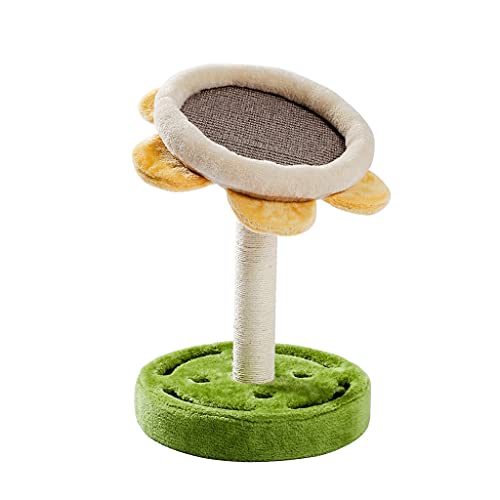 Katzen-Baumkratzer, Sonnenblumen-Katzen-Kletterbaum, Sisal-Möbel, schützende Katzen, Spielspielzeug, Sprungbrett, Kätzchen Katzen-Baumkratzer, Sonnenblumen-Katzen-Kletterbaum, Sisal-Möbel, schützende Katzen, Spielspielzeug, Sprungbrett, Kätzchen von FaLkiN