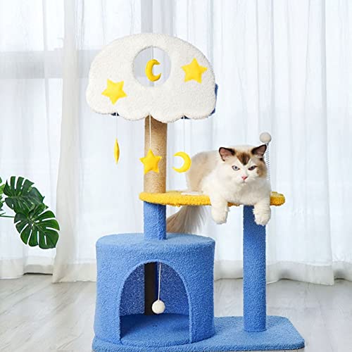 Katzen Erwachsene große große Katzenturmkatzen, Katzenwohnung mit Kratzbrett, für große Katzen mit Plüschsitzstangen Katzen Erwachsene große große Katzenturmkatzen, Katzenwohnung mit Kratzbrett, für große Katzen mit Plüschsitzstangen von FaLkiN
