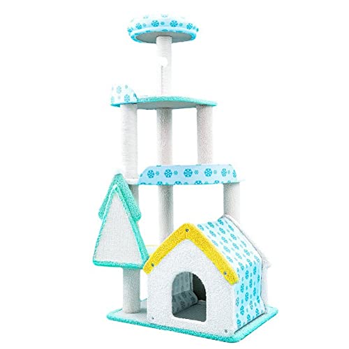 Katzen Erwachsener großer großer Katzenturm, 150 cm, Solider mehrschichtiger Kletterturm für Katzen, mehrere Sisal für Katzen Katzen Erwachsener großer großer Katzenturm, 150 cm, Solider mehrschichtiger Kletterturm für Katzen, mehrere Sisal für Katzen von FaLkiN
