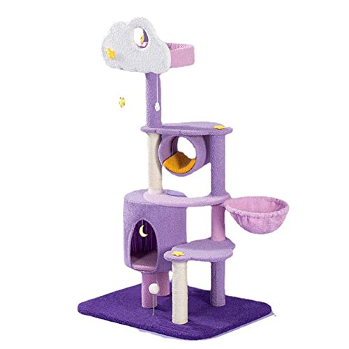 Katzen Erwachsener großer großer Katzenturm, Spielturm für Hauskatzen 150 cm, Katzenmöbel, mehrstufig, mit Kratzbrett Katzen Erwachsener großer großer Katzenturm, Spielturm für Hauskatzen 150 cm, Katzenmöbel, mehrstufig, mit Kratzbrett von FaLkiN