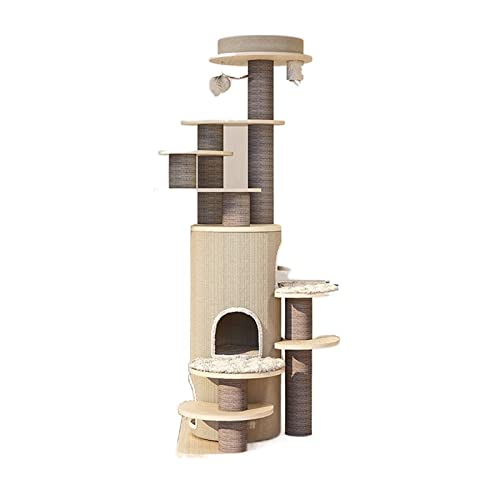 Katzen-Klettergerüst, Castle-Serie und Holz, großes Katzengerüst, Katzenhaus, Luxus-Paradies-Raumkapsel Katzen-Klettergerüst, Castle-Serie und Holz, großes Katzengerüst, Katzenhaus, Luxus-Paradies-Raumkapsel von FaLkiN