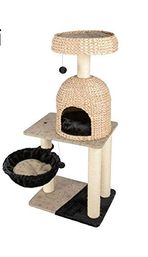 Katzen-Klettergerüst, Katzenbaum, Katzengerüst, Massivholz, großes Katzenspielzeug, Katzenhaus ist robust von FaLkiN