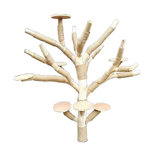 Katzen-Klettergerüst, großer künstlicher Baum, Katzen-Sprungplattform, Katzenspielzeug, stabiles Katzen-Krabbelmöbel Katzen-Klettergerüst, großer künstlicher Baum, Katzen-Sprungplattform, Katzenspielzeug, stabiles Katzen-Krabbelmöbel von FaLkiN