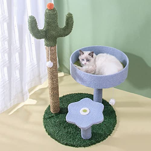 Katzen für Erwachsene, großer großer Katzenturm, extra großer Kaktus – origineller Haltegriff aus natürlichem Sisal mit Ball für Katzen jeden Alters Katzen für Erwachsene, großer großer Katzenturm, extra großer Kaktus – origineller Haltegriff aus natürlichem Sisal mit Ball für Katzen jeden Alters von FaLkiN