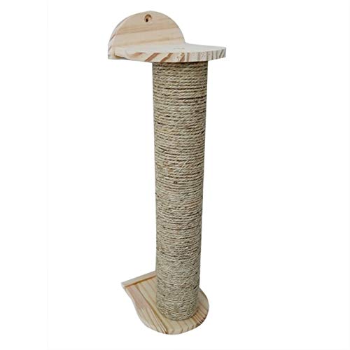 Katzenbaum Wandmontierte Klettergerüste Kratzbaum Katzenkratzbrett Spielzeug zum Schutz von Möbeln, Farbe Katzenturm von FaLkiN