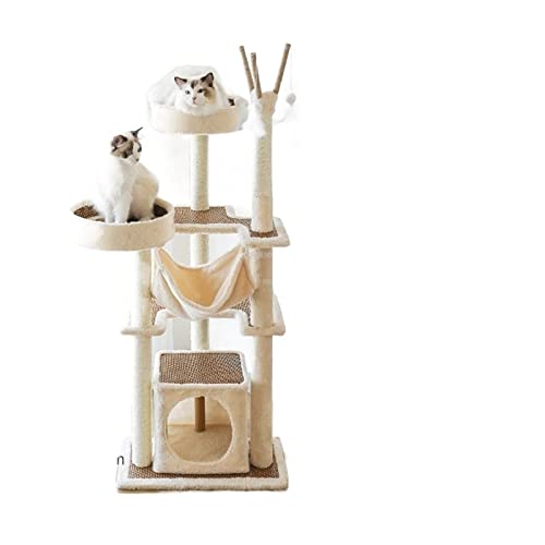 Katzenkratzer, Jahreszeiten, universelles Katzenspielzeug, einfaches Katzen-Klettergerüst aus Holz, Katzenstreu für Zuhause, Katzenkratzzubehör für Katzen von FaLkiN