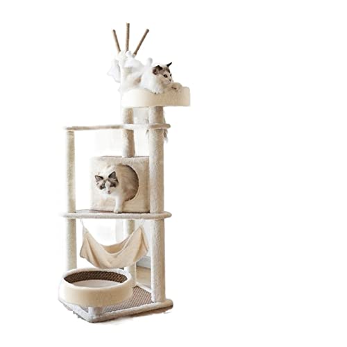 Katzenkratzer, Jahreszeiten, universelles Katzenspielzeug, einfaches Katzen-Klettergerüst aus Holz, Katzenstreu für Zuhause, Katzenkratzzubehör für Katzen von FaLkiN