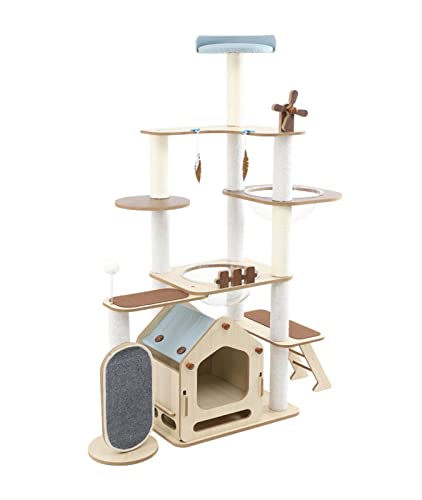 Kratzbaum, mehrschichtiges Brett, Katzenklettergerüst, große Katzentoilette, Katzenbaum, EIN Katzenrahmen, Raumkapsel, Heimtierbedarf, Katzenturm Kratzbaum, mehrschichtiges Brett, Katzenklettergerüst, große Katzentoilette, Katzenbaum, EIN Katzenrahmen, Raumkapsel, Heimtierbedarf, Katzenturm von FaLkiN