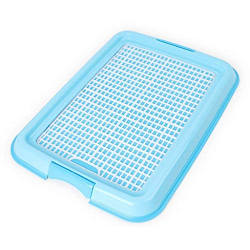 Langlebige Katzentoilette, Haustier-Katzentoilette, Hunde-Mesh-Toilette, Pinkel-Pad, Training, saubere Toilette (Farbe: Blau) (Blau) von FaLkiN