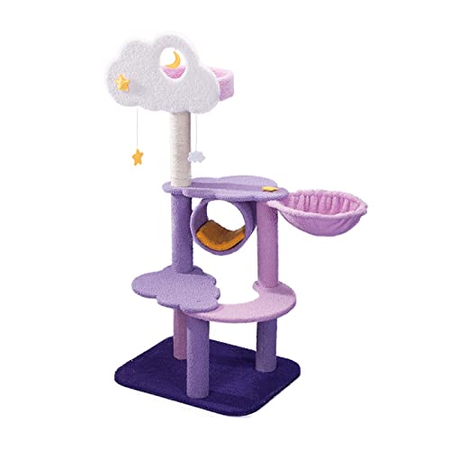 Luxus Pet Tower Condo Katzenhaus Mehrstufiger Katzenkratzbaum für Katzen Klettergerüst Springspielzeug Geräumige Sitzstange Luxus Pet Tower Condo Katzenhaus Mehrstufiger Katzenkratzbaum für Katzen Klettergerüst Springspielzeug Geräumige Sitzstange von FaLkiN