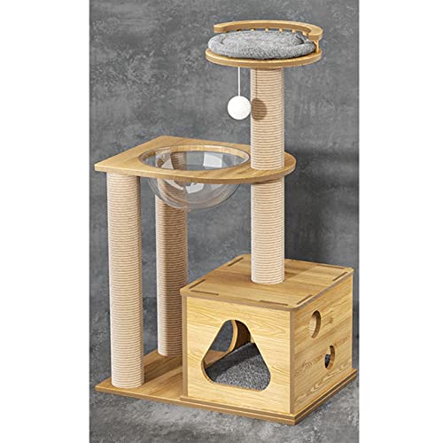 Mehrstufig, groß für große Katzen/Großkatzenturm mit gemütlicher Katzenwohnung aus Plüsch/Sisal-Kratzstämmen und Hängematten/Katzenaktivitätscenter, Spielhaus Mehrstufig, groß für große Katzen/Großkatzenturm mit gemütlicher Katzenwohnung aus Plüsch/Sisal-Kratzstämmen und Hängematten/Katzenaktivitätscenter, Spielhaus von FaLkiN