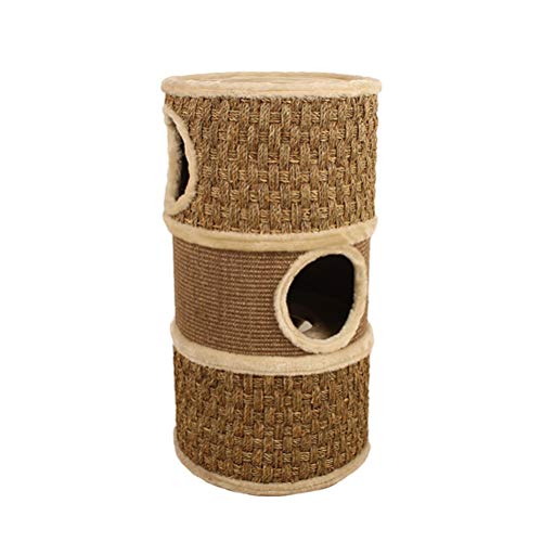 Multifunktionale Sisal Eimer Katze Klettergerüst Katzenstreu Katze Baum Katze Villa Katze Spielzeug Hause Katze Liefert Haustier Liefert von FaLkiN