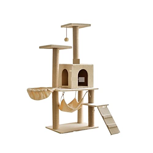 Nordic Haushalt Katze Scratcher Vier Jahreszeiten Universal Katze Klettergerüst Große Katze Villa Katzenstreu Alle-in-one Katze Spielzeug von FaLkiN