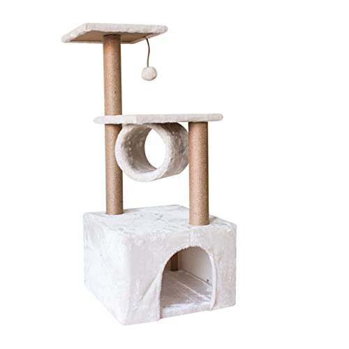 Turm Eigentumswohnung Kätzchen Katze Scratcher Wohnmöbel Haustier Katze Haus Möbel Plüsch Tuch Hängematte Katze Spielzeug Mit Baumeln Ball Turm Eigentumswohnung Kätzchen Katze Scratcher Wohnmöbel Haustier Katze Haus Möbel Plüsch Tuch Hängematte Katze Spielzeug Mit Baumeln Ball von FaLkiN