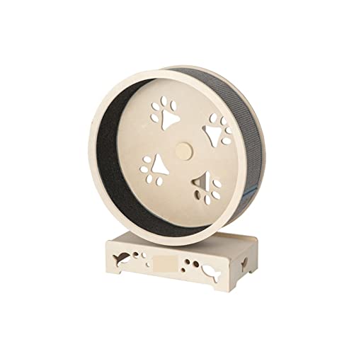 Wood Made Pets Laufband, gedämpftes Rad, Katzen-Klettergerüst, glattes Katzennest, Katzenbaum integriert Wood Made Pets Laufband, gedämpftes Rad, Katzen-Klettergerüst, glattes Katzennest, Katzenbaum integriert von FaLkiN