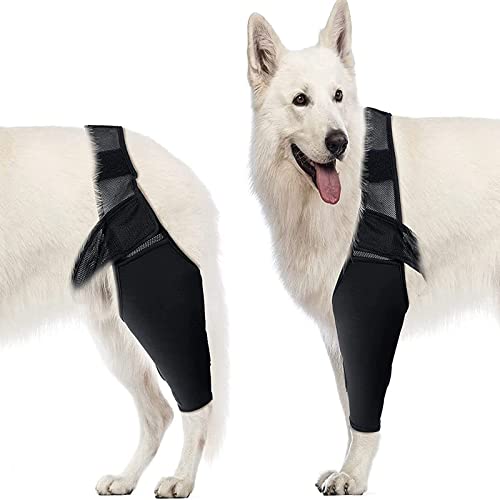 Fabater Ellenbogenschutz für Hunde, Ellenbogenbandage für Hunde, Ellenbogen- und Schulterstütze für Hunde, Kniebandage für Hunde bei Dysplasie, Arthritis, Dekubitus, Schulterluxation (S) von Fabater