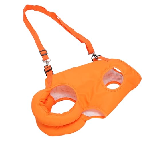 Fabater Hundelifte Tragbare Stütze Sling -Träger für Reisen Im Freien, Stilvolle Multifunktionspolizei -Haustierhilfeweste für Hundeheber, Nylon+Polyester (S) von Fabater