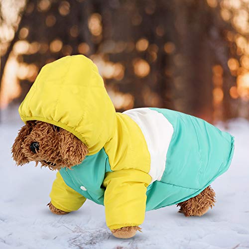 Haustierkleidung, Warme Haustierpyjamas, Kapuzenpullover, Hundemantel, Hundekleidung (XL) von Fabater