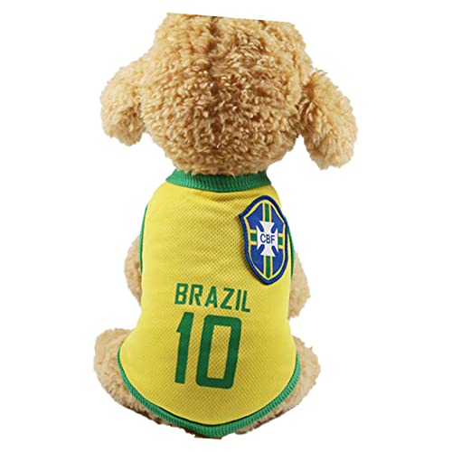 Hunde-Sport-T-Shirt, Süßes Sommer-Hunde-T-Shirt, Atmungsaktives Polyester-Netz, Zartes Saumverfahren Zum Spielen (#2) von Fabater