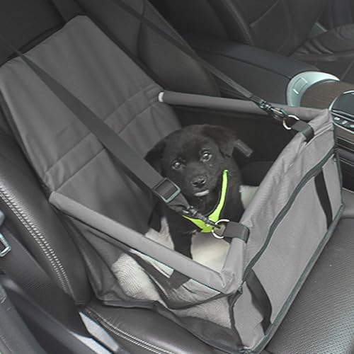 Hundeautositz für Kleine Hunde, Hundeautositz, Hundesicherheitssitz mit Verstellbarem Gurt, Autositz für Haustiere Bis zu 10 Kg, Haustier-Autositz für Welpen, Reisebett Hundeautositz für Kleine Hunde, Hundeautositz, Hundesicherheitssitz mit Verstellbarem Gurt, Autositz für Haustiere Bis zu 10 Kg, Haustier-Autositz für Welpen, Reisebett von Fabater