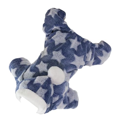 Hundekleidung, Weicher, Stilvoller 4-Bein-Kapuzenpullover für und Winter (L) von Fabater