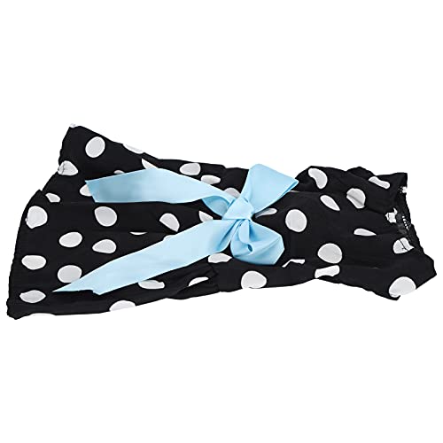 Fabater Hunderock, Zuverlässiges Hundekleid für Mädchen, Hundekleid für Hund (XZD223 Weißpunkt M) von Fabater