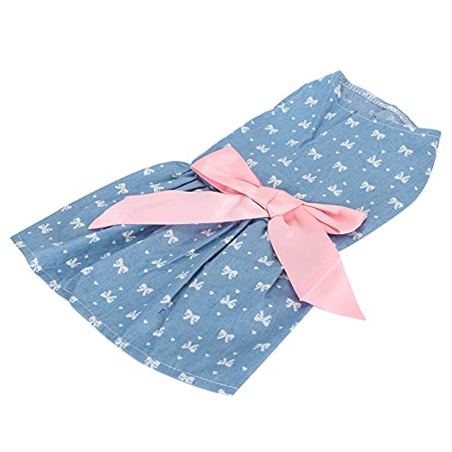Fabater Hunderock, Zuverlässiges Hundekleid für Mädchen, Hundekleid für Hund (XZD225 Bogen M) von Fabater