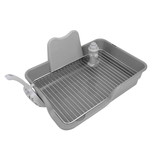 Hundetoilette, 19.29 X 133,19in Mesh Hundetöpfchenschale, Leicht zu Reinigendem Pee -Pad -Halter, Innenpuppen -Toilette für Kleine Mittelgroße Hunde, Edelstahlnetz, die Pfoten Hundetoilette, 19.29 X 133,19in Mesh Hundetöpfchenschale, Leicht zu Reinigendem Pee -Pad -Halter, Innenpuppen -Toilette für Kleine Mittelgroße Hunde, Edelstahlnetz, die Pfoten von Fabater
