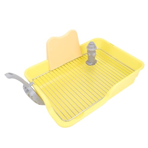 Hundetoilette, 19.29 X 133,19in Mesh Hundetöpfchenschale, Leicht zu Reinigendem Pee -Pad -Halter, Innenpuppen -Toilette für Kleine Mittelgroße Hunde, Edelstahlnetz, die Pfoten Hundetoilette, 19.29 X 133,19in Mesh Hundetöpfchenschale, Leicht zu Reinigendem Pee -Pad -Halter, Innenpuppen -Toilette für Kleine Mittelgroße Hunde, Edelstahlnetz, die Pfoten von Fabater