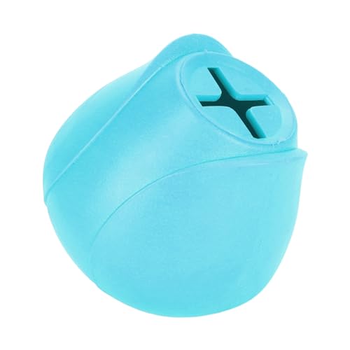 Leckerer Hundefutterball, Flexibler TPR-Kauball für Haustiere für Indoor-Camping (Blue) von Fabater