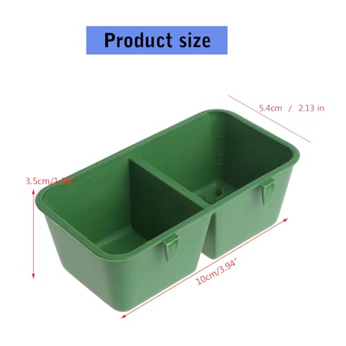 Wasserbecher zum Aufhängen, 2 Tassen für Hühner, Wachteln, Vögel, Wasserfutter, Futterspender für C Wasserbecher zum Aufhängen, 2 Tassen für Hühner, Wachteln, Vögel, Wasserfutter, Futterspender für C von Fabeas