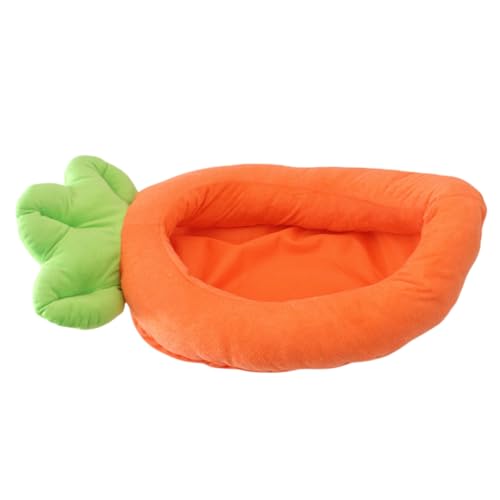 FackLOxc Karottenbett für Hunde und Welpen, Cartoon-Basis, abnehmbares Kissen, Sofa für kleine bis große Haustiere, kreatives Haustierbett FackLOxc Karottenbett für Hunde und Welpen, Cartoon-Basis, abnehmbares Kissen, Sofa für kleine bis große Haustiere, kreatives Haustierbett von FackLOxc