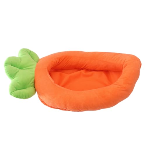 FackLOxc Karottenbett für Hunde und Welpen, Cartoon-Basis, abnehmbares Kissen, Sofa für kleine bis große Haustiere, kreatives Haustierbett FackLOxc Karottenbett für Hunde und Welpen, Cartoon-Basis, abnehmbares Kissen, Sofa für kleine bis große Haustiere, kreatives Haustierbett von FackLOxc