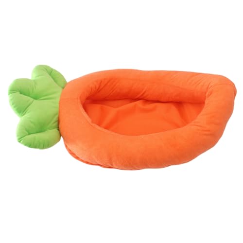 FackLOxc Karottenbett für Hunde und Welpen, Cartoon-Basis, abnehmbares Kissen, Sofa für kleine bis große Haustiere, kreatives Haustierbett FackLOxc Karottenbett für Hunde und Welpen, Cartoon-Basis, abnehmbares Kissen, Sofa für kleine bis große Haustiere, kreatives Haustierbett von FackLOxc