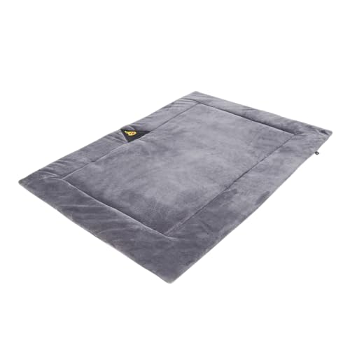 FackLOxc Quadratisches langes Plüsch-Hundebett mit wasserdichter Folie, Katzenmatten, Haustierhütte, warmes Schlafen für Haustier, waschbar, Hundesofa von FackLOxc