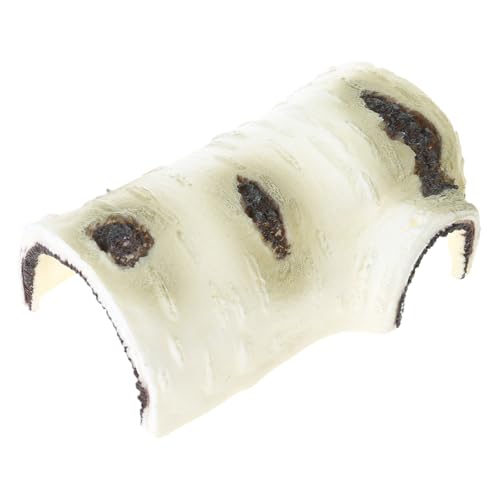 Höhlen, kleine Tiere, Höhlensicher, sicheres Verstecken von kleinen Tieren, Kunstharz, künstlicher Holzscheit, für Schildkröten Höhlen, kleine Tiere, Höhlensicher, sicheres Verstecken von kleinen Tieren, Kunstharz, künstlicher Holzscheit, für Schildkröten von FackLOxc