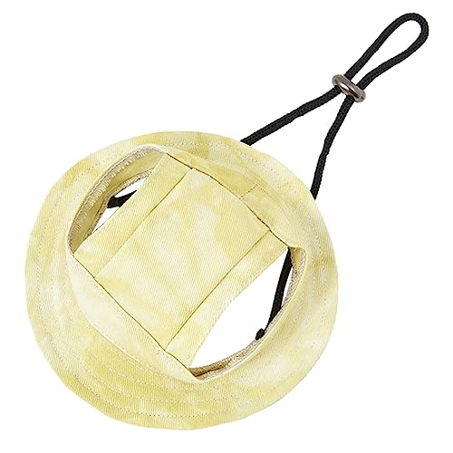 Hundehut, Sonnenhut, Schutzvisiere für kleine und große Hunde, mit Ohrloch, verstellbar von FackLOxc