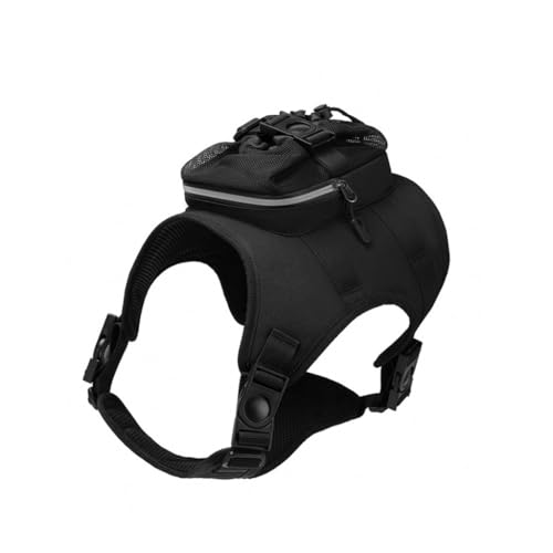 Hundeweste, verstellbares Trainingsgeschirr für große Hunde, Rucksack, stark, strapazierfähig, weicher Griff Hundeweste, verstellbares Trainingsgeschirr für große Hunde, Rucksack, stark, strapazierfähig, weicher Griff von FackLOxc