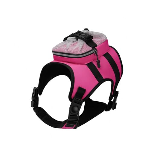 Hundeweste, verstellbares Trainingsgeschirr für große Hunde, Rucksack, stark, strapazierfähig, weicher Griff Hundeweste, verstellbares Trainingsgeschirr für große Hunde, Rucksack, stark, strapazierfähig, weicher Griff von FackLOxc