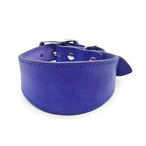 Leathers Dogs Collar Soft Padded Collar For Whippets Salukis Sighthounds Dogs Adjustable Collar Large Breeds Dogs Supply Dogs Collar Leathers Collar Padded Collar Wide Collar von FackLOxc