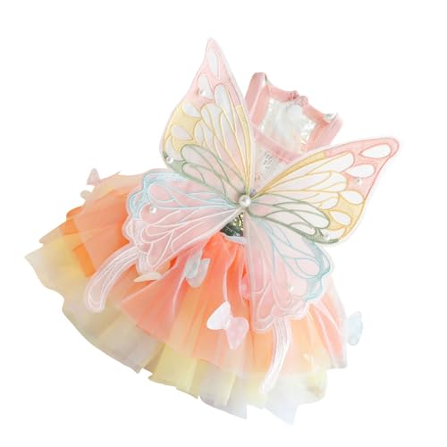 Mädchen-Hundekleid, Hochzeitskostüm, Bekleidung, Geburtstagskleid, Welpen, Strandkleid, Schmetterling, Urlaub, Party-Kostüme Mädchen-Hundekleid, Hochzeitskostüm, Bekleidung, Geburtstagskleid, Welpen, Strandkleid, Schmetterling, Urlaub, Party-Kostüme von FackLOxc