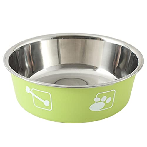 Pet Bowl Stainless Steel Cat Bowl Anti Slip Dog Bowl Dog Water Bowl Cat Feeding Bowl Pet Feeding Bowl Portable Dogs Bowl von FackLOxc