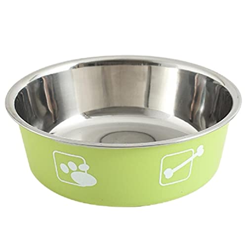 Pet Bowl Stainless Steel Cat Bowl Anti Slip Dog Bowl Dog Water Bowl Cat Feeding Bowl Pet Feeding Bowl Portable Dogs Bowl von FackLOxc