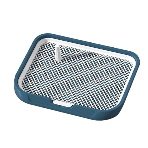 Factorys Christmas Welpentablett, abnehmbares, waschbares Hunde-PIPI-Pad- Netzgewebe, Welpen-Trainingspad-, Boden-Toiletten-Trainingstablett, Katzenstreu- für Hunde (Green, 53X42X5cm) von Factorys