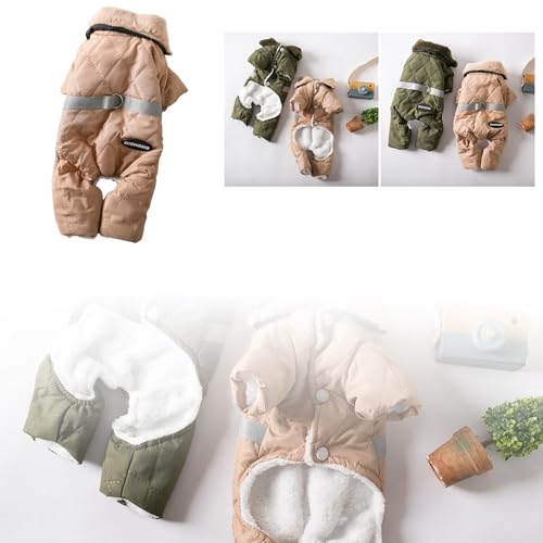 Factorys Haustier Hund Kleidung Winter Kleidung Hund Traktion Kleidung Winter Dicke Mäntel Winter Jacken Haustier Kleidung (B, S) von Factorys