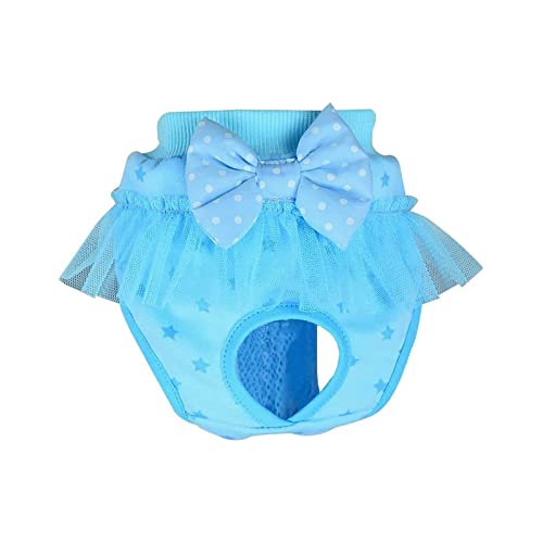 Factorys Hundewindeln Wiederverwendbare Hundewindeln Weibliche Hygienehosen Für Hunde Baumwollblase Physiologische Unterwäsche Shorts Für Kleine Hunde Windeln Für Hunde Weibchen (A, XL) von Factorys